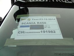 Scania R 450 + euro 6 + retarder