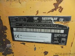 Caterpillar 308C CR 4966 HOURS!!