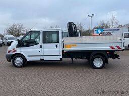 FORD Transit FT 460 L DoKa Hiab Kran 026T/ AC/ AHK