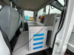 FORD Transit FT 460 L DoKa Hiab Kran 026T/ AC/ AHK