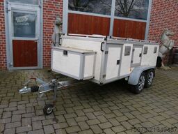  Hundeanhänger 6 Hunde WT Metall