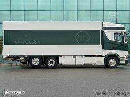 SCANIA S500 FULL AIR RETARDER VAN BEURDEN BOX TAIL LIFT