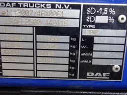 DAF LF 210 oprijlaadbak,airco