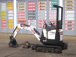 Bobcat E 10 z * 2x Löffel * * Verstellfahrwerk