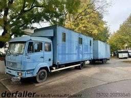 Mercedes-Benz 817 3-4 Pferde mit Beilharz TAP 8,7 Tandemanh.