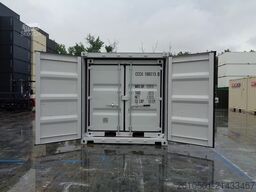 10/ 8/6 Fuß Set Baucontainer / Lichtgrau Minicontainer/Containerset/Self Storage