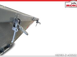 Monza 10 m³ - Absetzmulde - Stahldeckel