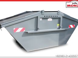 Monza 7 m³ - Absetzmulde - Stahldeckel