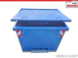 Monza 7 m³ - Absetzmulde - Stahldeckel