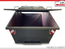 Monza 7 m³ - Absetzmulde - Stahldeckel