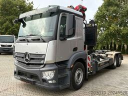 MERCEDES-BENZ ACTROS 2546 6x2 Abrollkip Kran Palfinger Q150Z95
