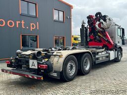 MERCEDES-BENZ ACTROS 2546 6x2 Abrollkip Kran Palfinger Q150Z95