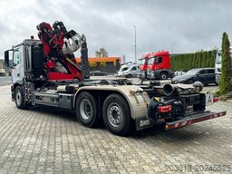 MERCEDES-BENZ ACTROS 2546 6x2 Abrollkip Kran Palfinger Q150Z95