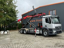 MERCEDES-BENZ ACTROS 2546 6x2 Abrollkip Kran Palfinger Q150Z95