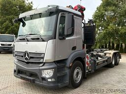 MERCEDES-BENZ ACTROS 2546 6x2 Abrollkip Kran Palfinger Q150Z95