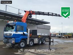 MAN TGA 35.480 TGA 8X4 Palfinger PK85002 Kran Crane...