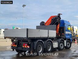 MAN TGA 35.480 TGA 8X4 Palfinger PK85002 Kran Crane...