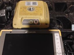 Topcon fc 5000 and hiper sr w/charger, case and pole