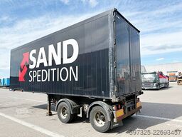 Kel-Berg 2 axle Link Box trailer / Link-Kofferauflieger
