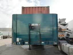 SCHWARZMüLLER PLATEAU-AUFLIEGER SPA3/E CONTAINERVERSCHLüSSE, LIFTACHSE