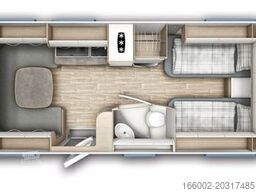 FENDT Bianco Selection 515 SG Truma Aventa Komfort Dac