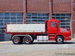 Scania T124-420 6x4 - Tipper - Retarder - Full steel -...