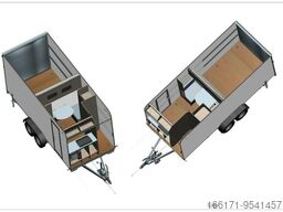 TOMPLAN TFS550.00 Wohnwagen Sport-Transport-Caravan