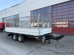  TK  Tandemkipper- Tieflader, Gitteraufsatz, Wenig Benutzt