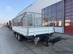  TK  Tandemkipper- Tieflader, Gitteraufsatz, Wenig Benutzt