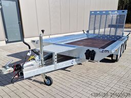 MARTZ Baumaschinenanhänger NEU Bau Anhänger Transporter 3,5t 4m x 1,8m