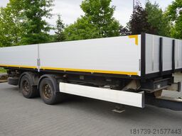 Krone construction trailer / Flatbed 18 pallet