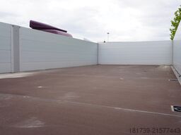 Krone construction trailer / Flatbed 18 pallet