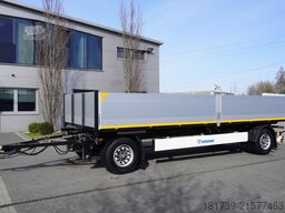 Krone Construction trailer /Flatbed 18 pallets