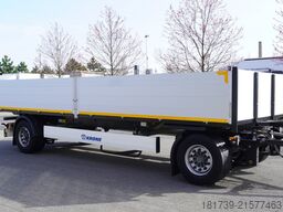 Krone Construction trailer /Flatbed 18 pallets
