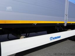 Krone Construction trailer /Flatbed 18 pallets