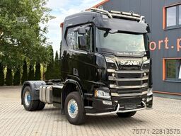 Scania R500 4x4 EURO6 CIĄGNIK SIODŁOWY Z HYDRAULIKĄ WY...
