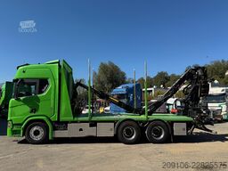 SCANIA R 770 Holztransport 6x4 Loglift F150 Retarder