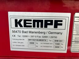 KEMPF SKM 35/3 Stahlkippmulde 2 Liftachsen