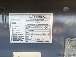 Terex TL 160 +HOOGKIEPBAK+HYDRAULISCHE+VEEGBORSTEL
