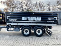 SCHWARZMÜLLER Z2 Tandem*ALCOA*BPW*1m Bordwände*Plane*Podest