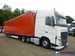 Volvo + Krone FH 460 6x2 Euro 6 + Curtain side trailer SD