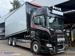 Scania S 650 6x4, Achterkipper en Zijopenen
