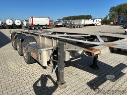 Van Hool 3-ASSIGE OPLEGGER 20FT/30FT ADR CHASSIS / galva...