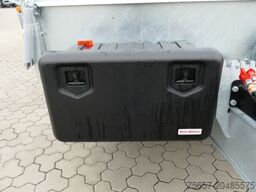 MÜLLER-MITTELTAL 14,4 to, Tand - Plateau- Tieflader, hydr. Rampen