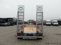 MÜLLER-MITTELTAL 14,4 to, Tand - Plateau- Tieflader, hydr. Rampen