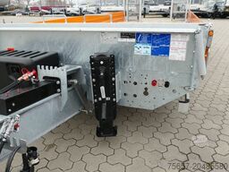 MÜLLER-MITTELTAL 14,4 to, Tand - Plateau- Tieflader, hydr. Rampen