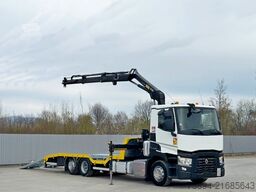 RENAULT T 380 * Abschleppwagen 7,50m* KRAN/FUNK* TOP