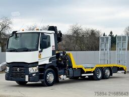 RENAULT T 380 * Abschleppwagen 7,50m* KRAN/FUNK* TOP
