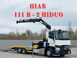 RENAULT T 380 * Abschleppwagen 7,50m* KRAN/FUNK * TOP