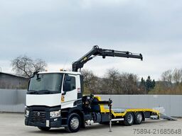 RENAULT T 380 * Abschleppwagen 7,50m* KRAN/FUNK * TOP